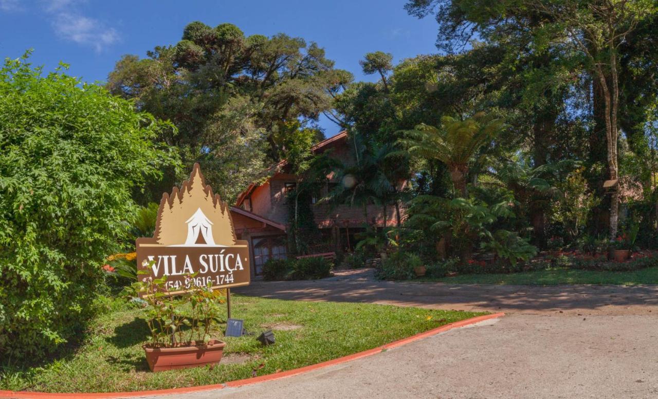 Hospedagem Vila Suica Hotel Gramado Exterior photo